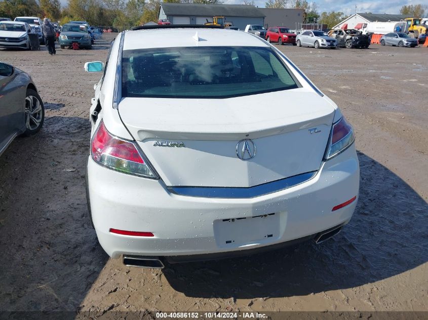 2012 Acura Tl 3.5 VIN: 19UUA8F5XCA801566 Lot: 40586152