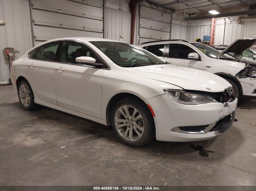 VIN 1C3CCCAB1GN136743 2016 Chrysler 200, Limited no.1