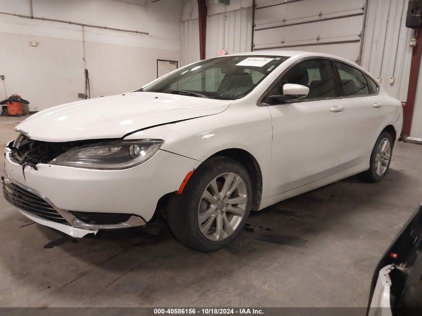 VIN 1C3CCCAB1GN136743 2016 Chrysler 200, Limited no.2