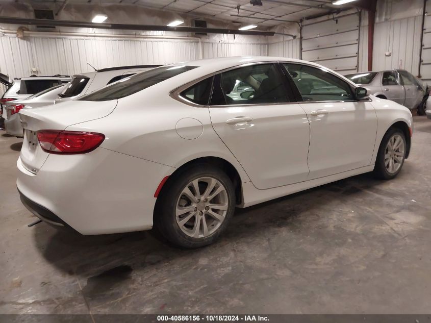 VIN 1C3CCCAB1GN136743 2016 Chrysler 200, Limited no.4