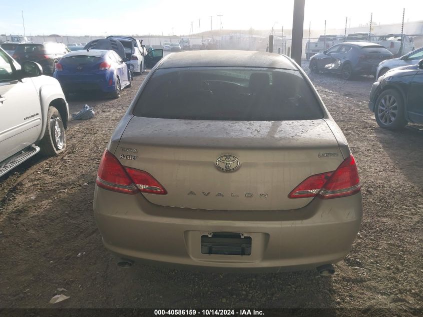 2006 Toyota Avalon Limited VIN: 4T1BK36B76U120114 Lot: 40586159