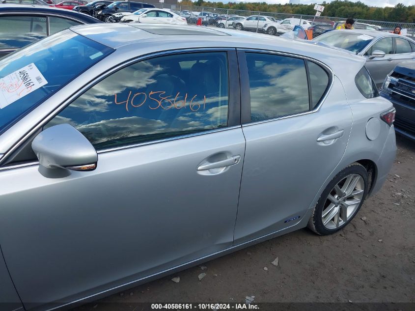 2015 Lexus Ct 200H VIN: JTHKD5BH4F2249877 Lot: 40586161