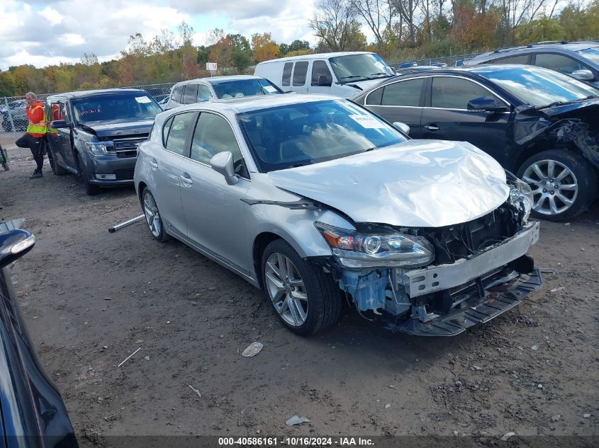 VIN JTHKD5BH4F2249877 2015 Lexus CT, 200H no.1