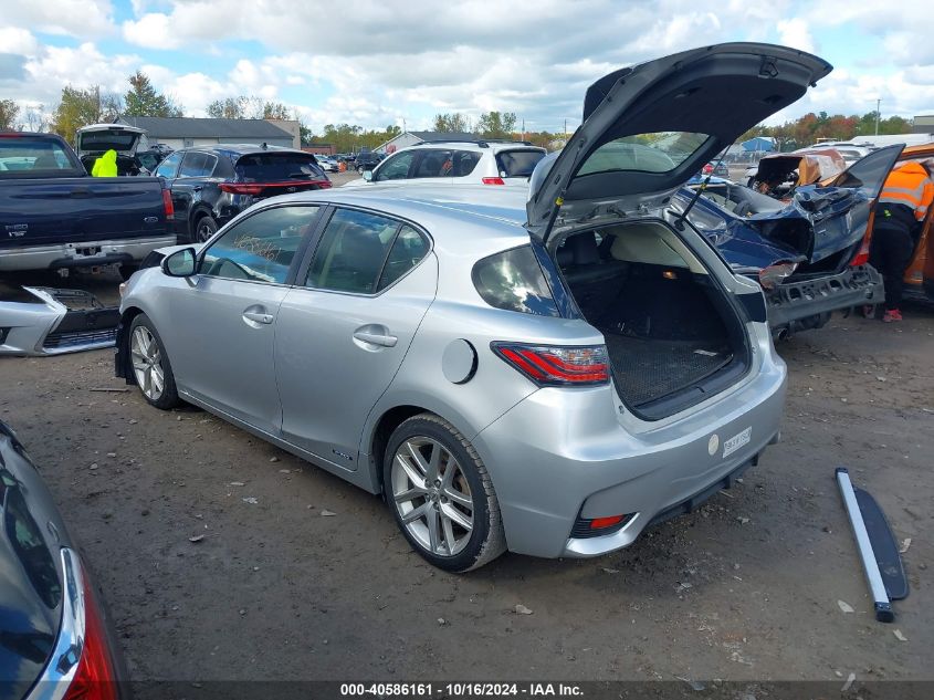 VIN JTHKD5BH4F2249877 2015 Lexus CT, 200H no.3