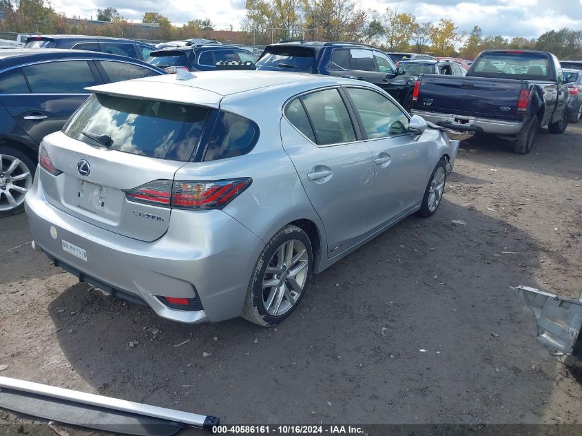 VIN JTHKD5BH4F2249877 2015 Lexus CT, 200H no.4