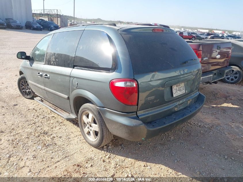 2005 Dodge Caravan Sxt VIN: 1D4GP45R95B393049 Lot: 40586220