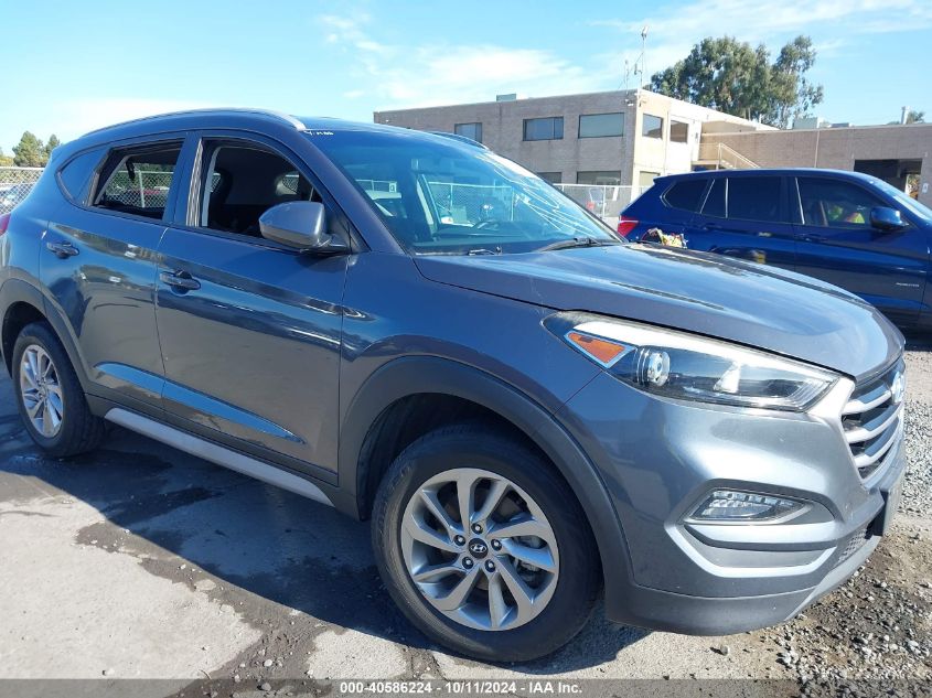 2018 Hyundai Tucson Limited/Sport And Eco/Se VIN: KM8J33A40JU597431 Lot: 40586224