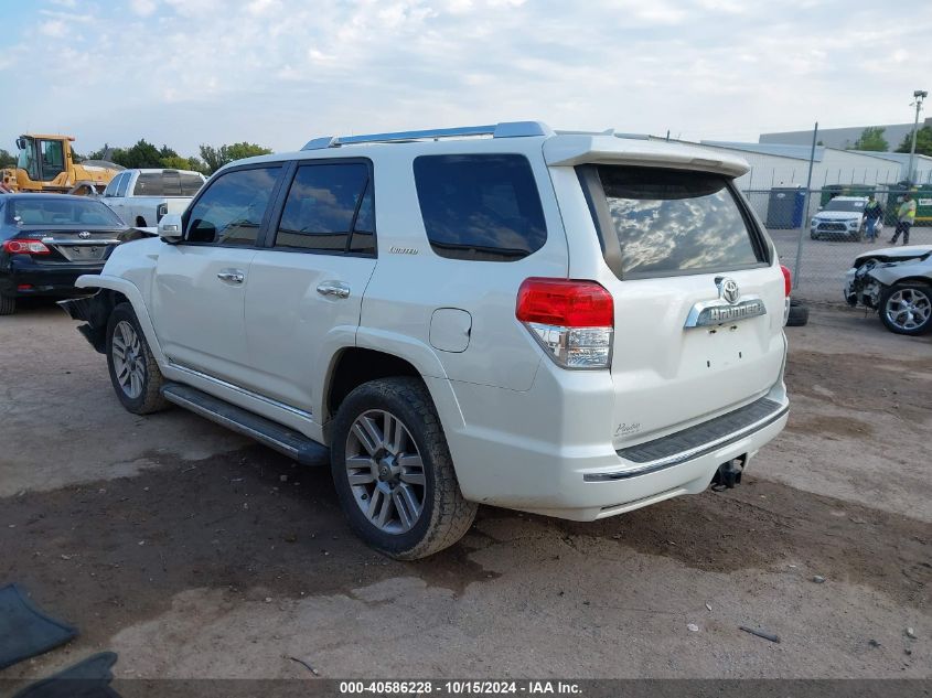 2011 Toyota 4Runner Limited V6 VIN: JTEBU5JR8B5051478 Lot: 40586228