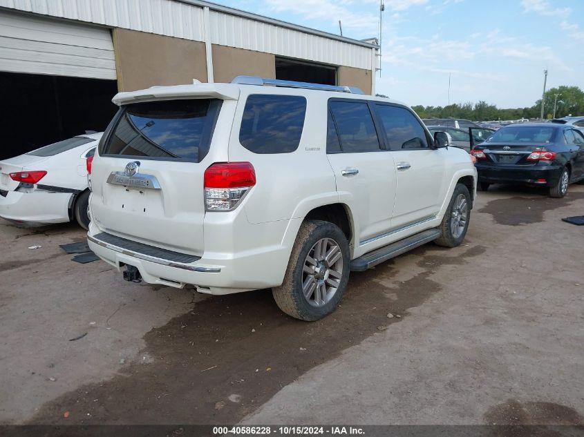 2011 Toyota 4Runner Limited V6 VIN: JTEBU5JR8B5051478 Lot: 40586228