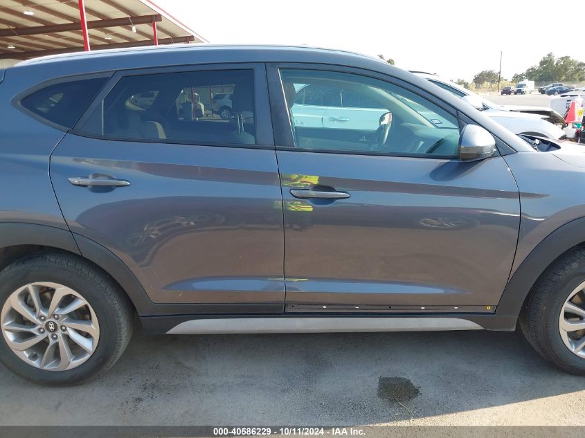 2018 Hyundai Tucson Sel VIN: KM8J3CA46JU598678 Lot: 40586229