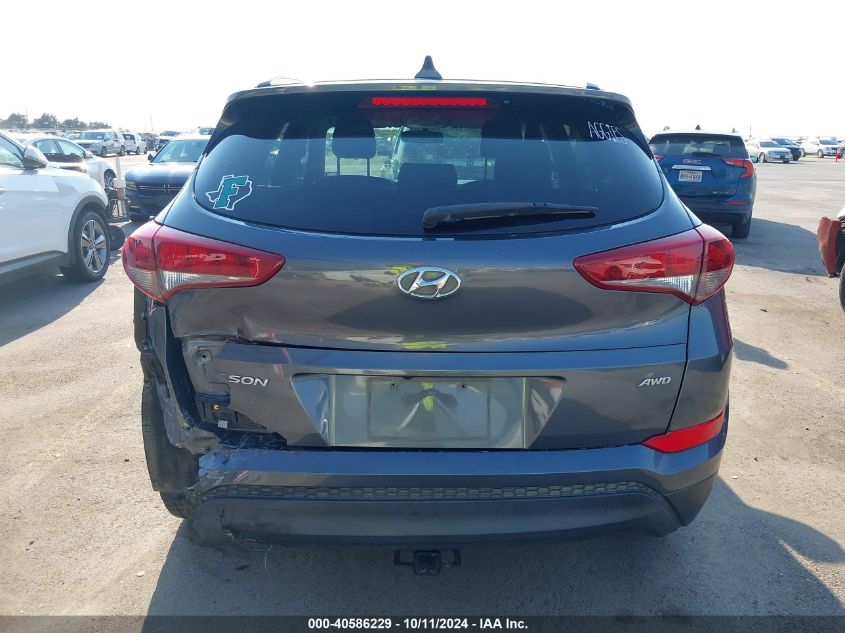 2018 Hyundai Tucson Sel VIN: KM8J3CA46JU598678 Lot: 40586229