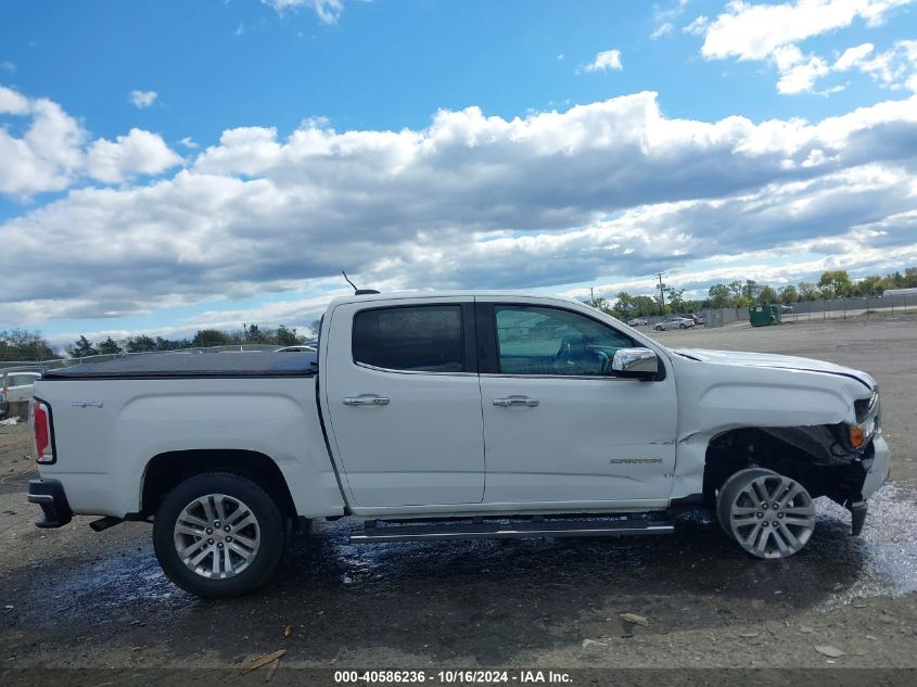 2018 GMC Canyon Slt VIN: 1GTG6DEN7J1301692 Lot: 40586236