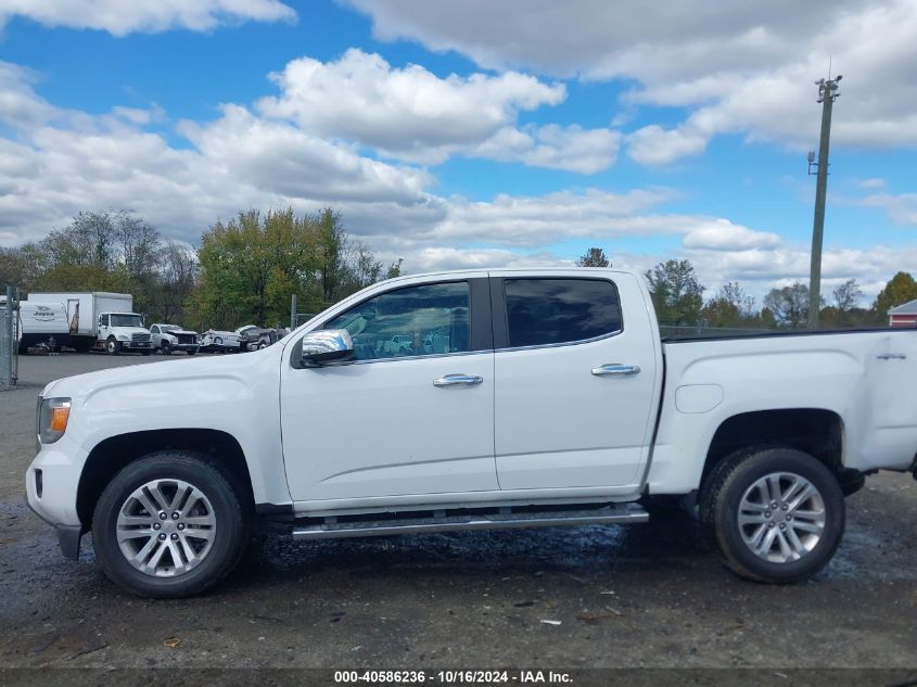 2018 GMC Canyon Slt VIN: 1GTG6DEN7J1301692 Lot: 40586236