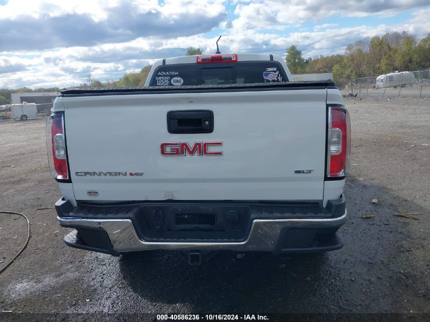 2018 GMC Canyon Slt VIN: 1GTG6DEN7J1301692 Lot: 40586236