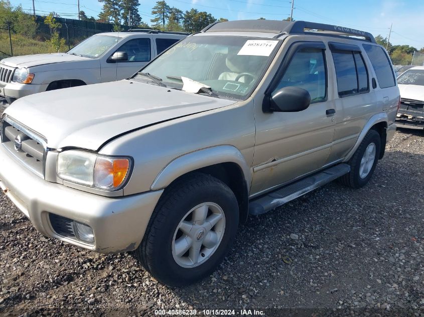 2002 Nissan Pathfinder Se VIN: JN8DR09Y42W735181 Lot: 40586238