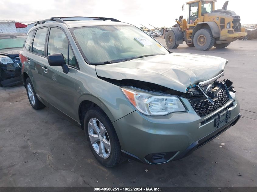 VIN JF2SJABC7FH503488 2015 Subaru Forester, 2.5I no.1