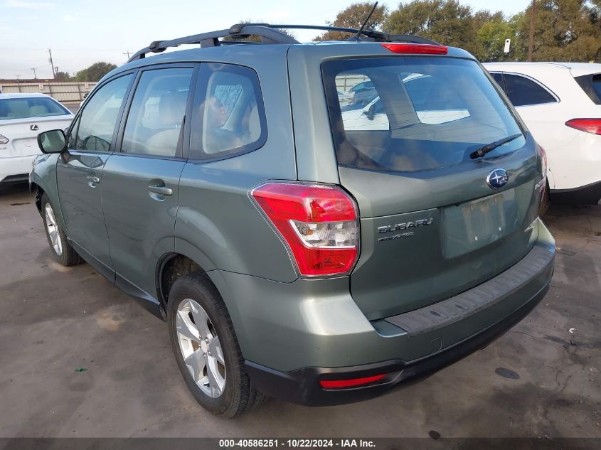 VIN JF2SJABC7FH503488 2015 Subaru Forester, 2.5I no.3