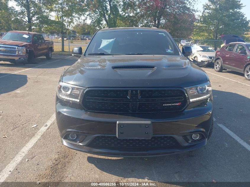 2018 Dodge Durango Gt Awd VIN: 1C4RDJDG0JC317091 Lot: 40586255