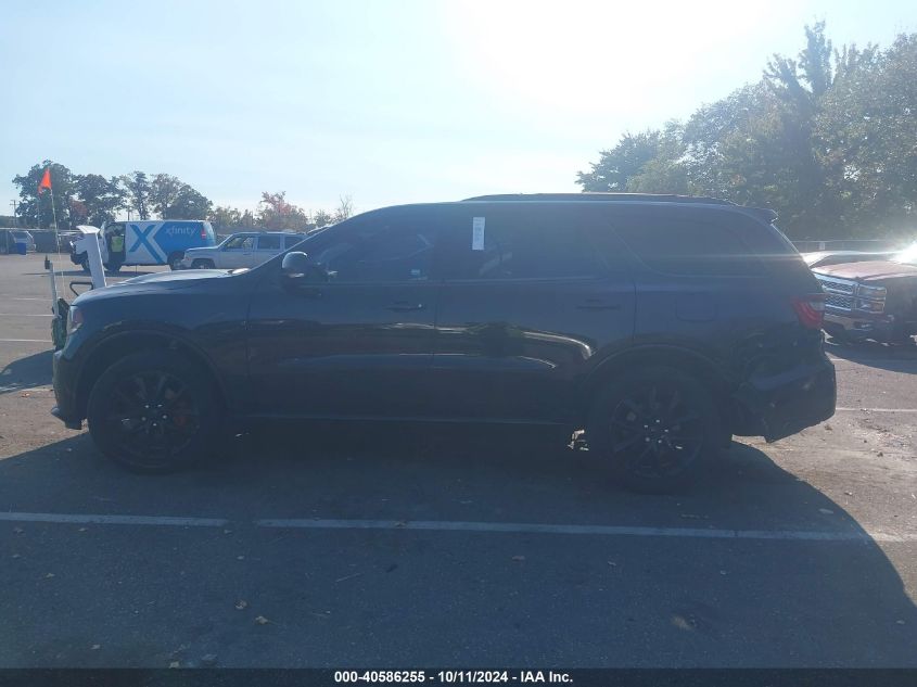 2018 Dodge Durango Gt Awd VIN: 1C4RDJDG0JC317091 Lot: 40586255