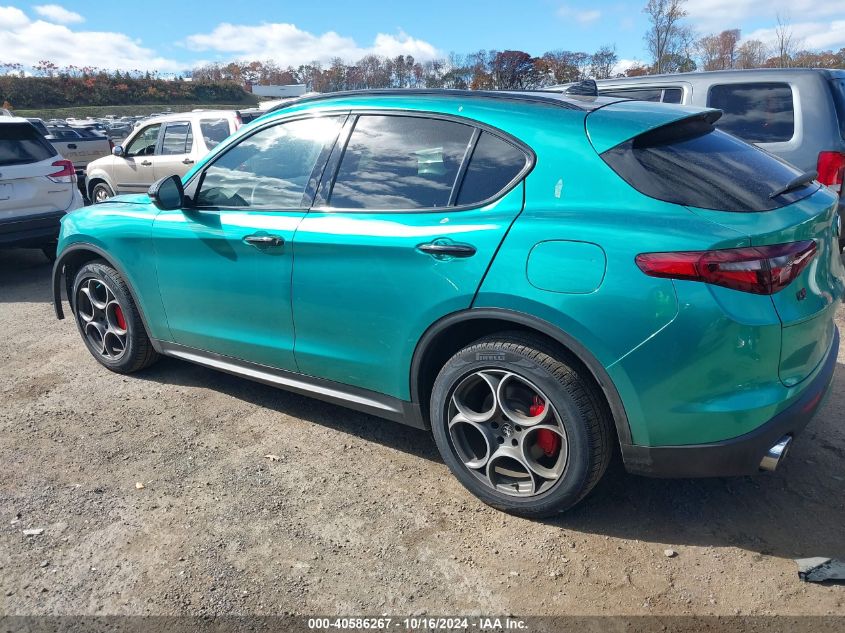 2021 Alfa Romeo Stelvio Awd VIN: ZASPAKAN8M7D03372 Lot: 40586267