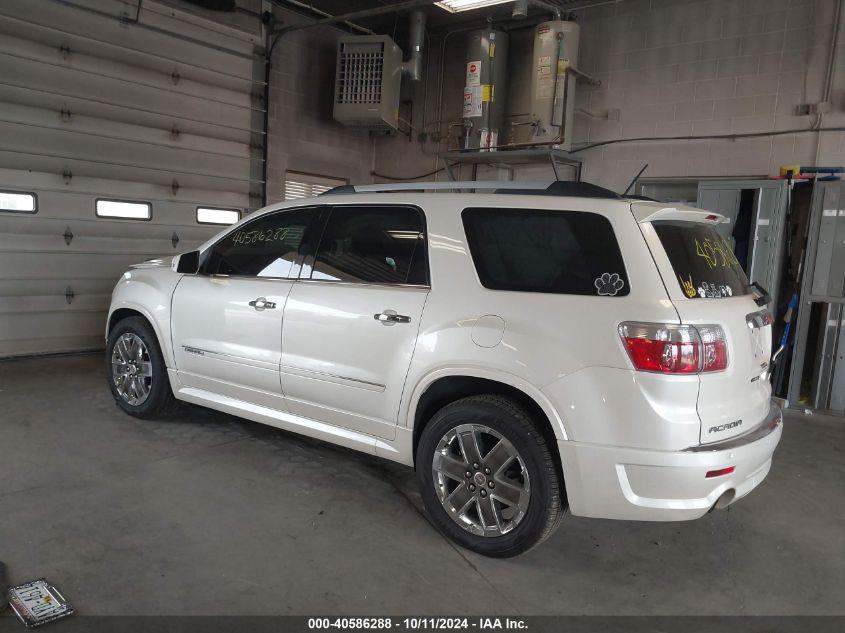 1GKKVTEDXBJ305630 2011 GMC Acadia Denali