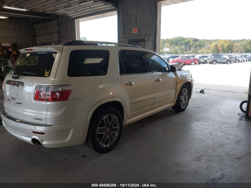 1GKKVTEDXBJ305630 2011 GMC Acadia Denali