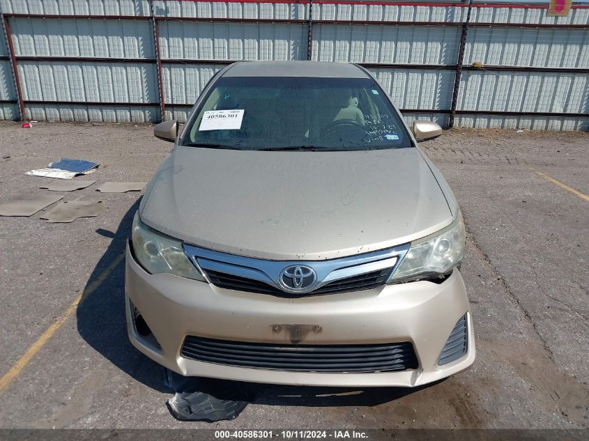 4T4BF1FK9CR168787 2012 Toyota Camry Le