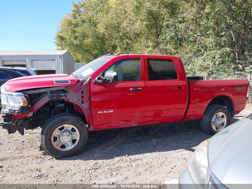 2022 Ram 2500 Tradesman 4X4 6'4 Box VIN: 3C6UR5CLXNG372871 Lot: 40586307