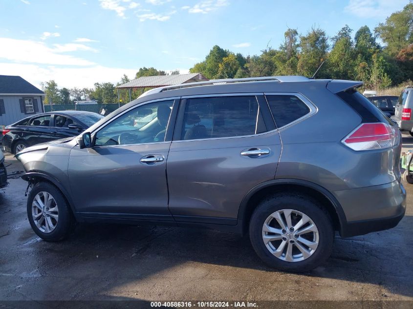 2016 Nissan Rogue Sv VIN: KNMAT2MV7GP618415 Lot: 40586316