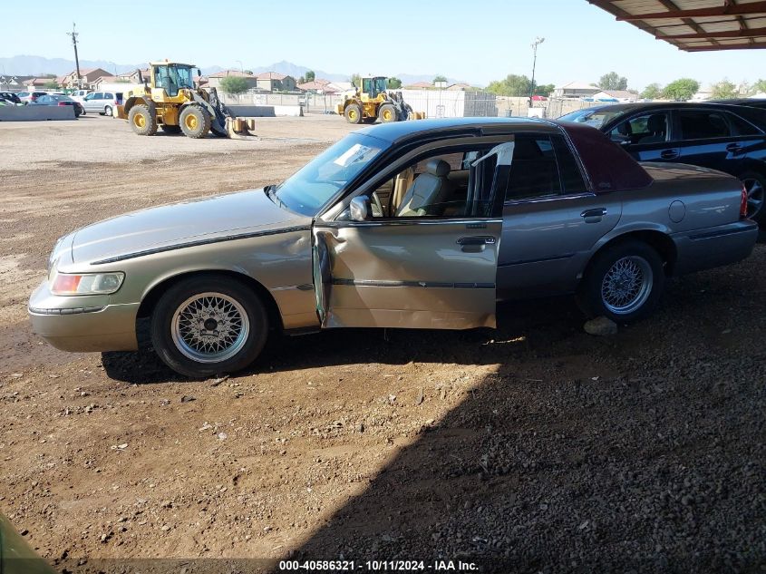 2002 Mercury Grand Marquis Ls VIN: 2MEFM75W22X631565 Lot: 40586321