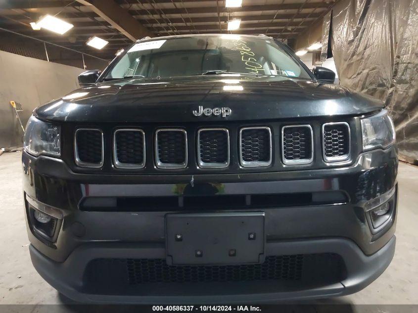 2019 Jeep Compass Latitude 4X4 VIN: 3C4NJDBB5KT593627 Lot: 40586337