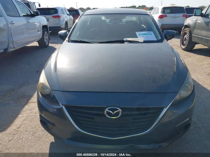 2014 Mazda Mazda3 I Touring VIN: JM1BM1V79E1109910 Lot: 40586339