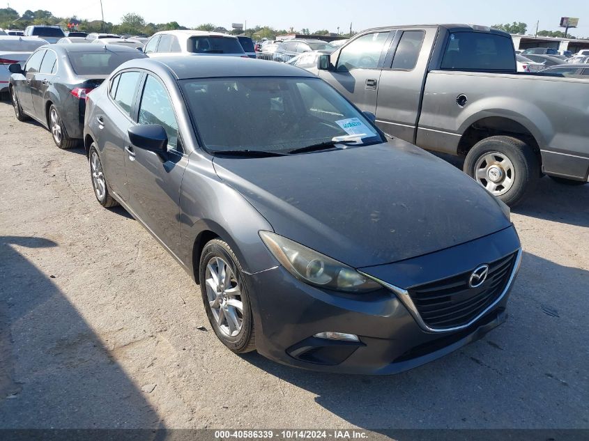 2014 Mazda Mazda3 I Touring VIN: JM1BM1V79E1109910 Lot: 40586339