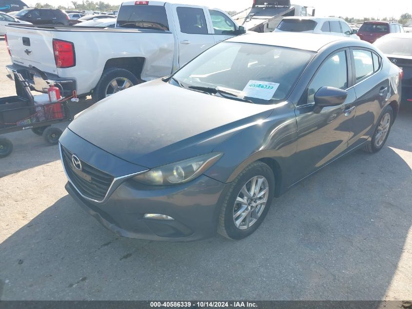 2014 Mazda Mazda3 I Touring VIN: JM1BM1V79E1109910 Lot: 40586339