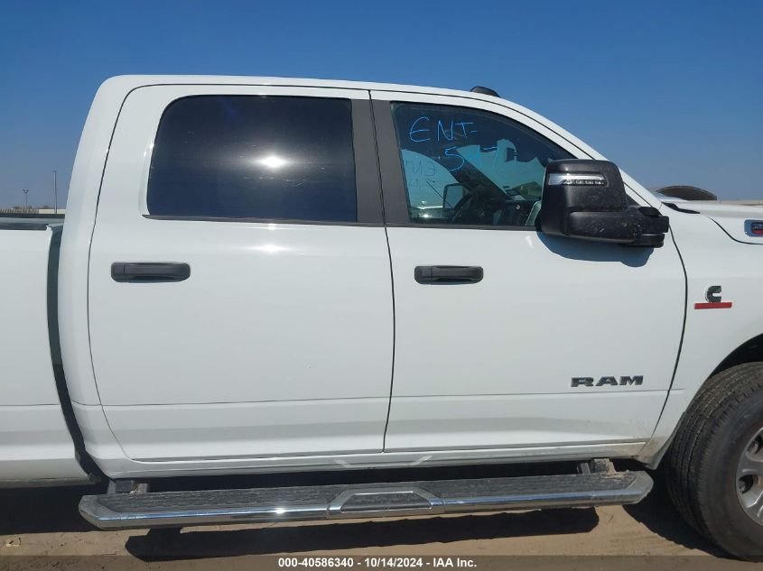 2024 Ram 2500 Big Horn VIN: 3C6UR5JLXRG337465 Lot: 40586340