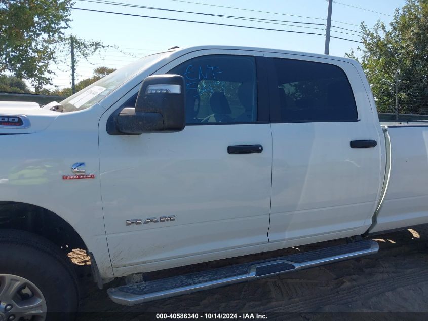 2024 Ram 2500 Big Horn VIN: 3C6UR5JLXRG337465 Lot: 40586340