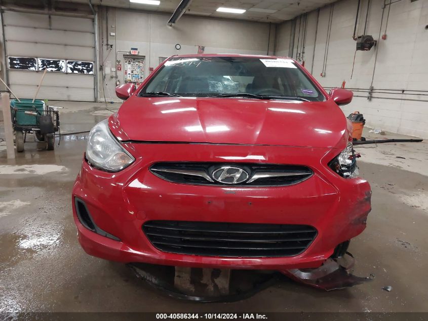 2014 Hyundai Accent Gls VIN: KMHCT4AE7EU675166 Lot: 40586344