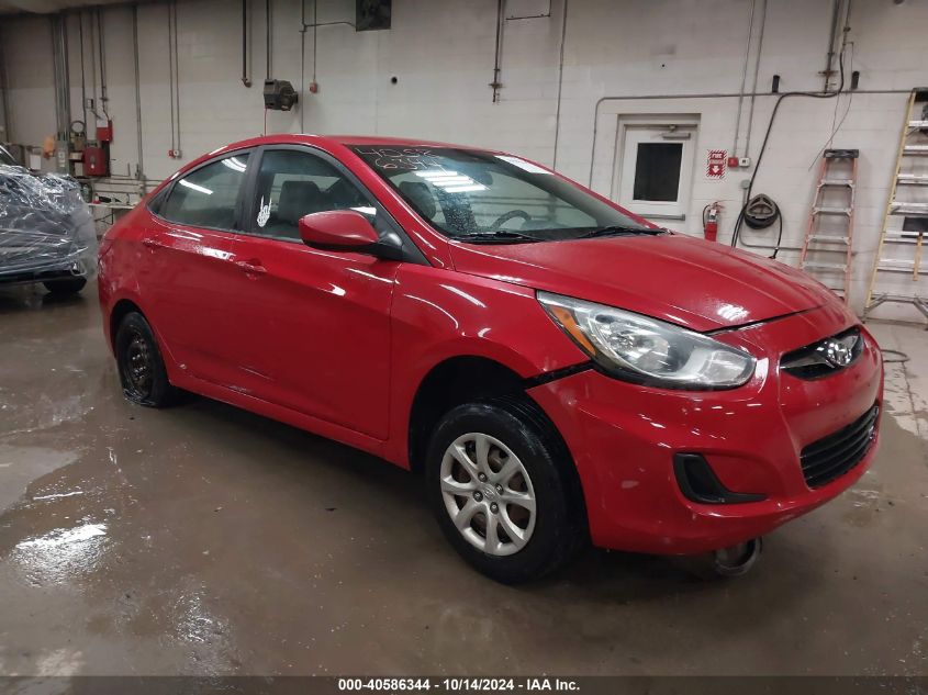 2014 Hyundai Accent Gls VIN: KMHCT4AE7EU675166 Lot: 40586344