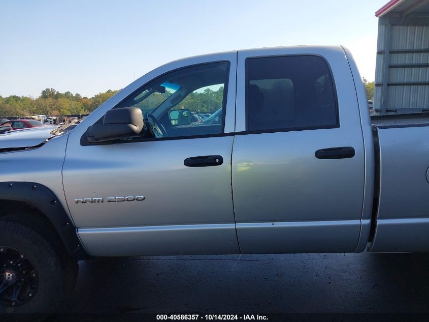 2003 Dodge Ram 2500 Slt/Laramie/St VIN: 3D7KU28D73G797238 Lot: 40586357