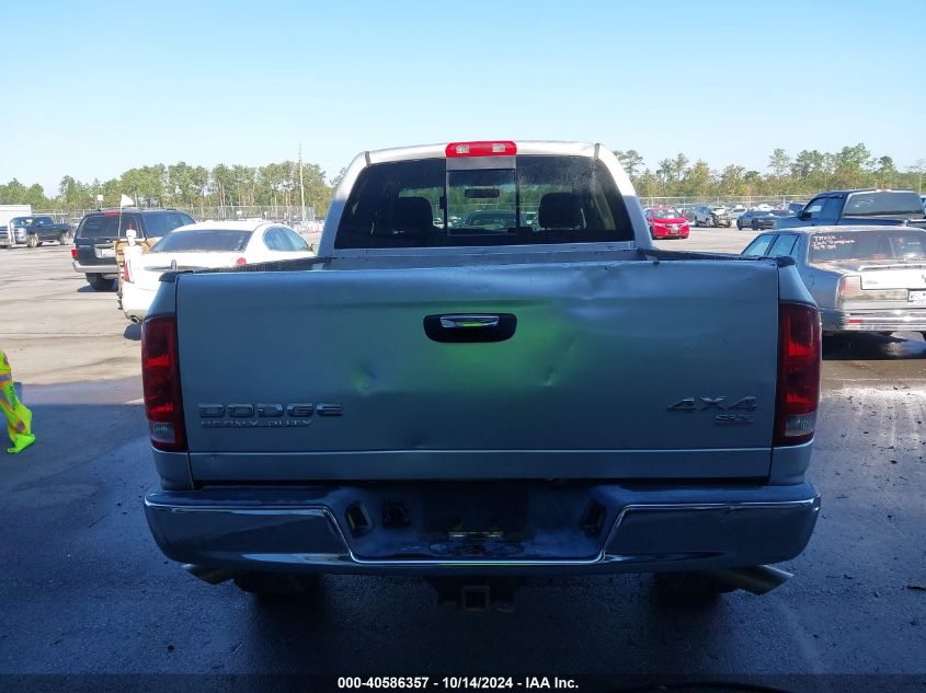 2003 Dodge Ram 2500 Slt/Laramie/St VIN: 3D7KU28D73G797238 Lot: 40586357