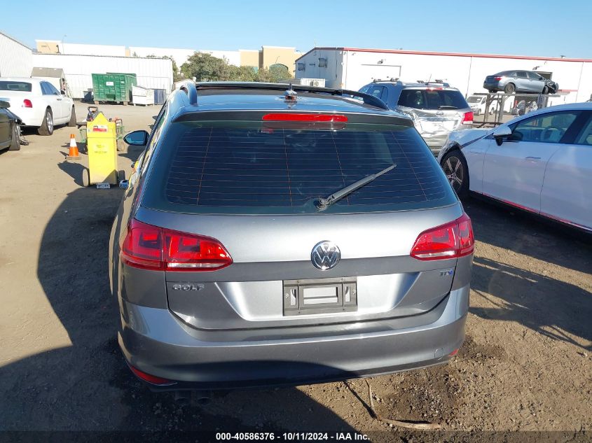 3VWCA7AU3FM517901 2015 Volkswagen Golf Sportwagen Tdi Se 4-Door