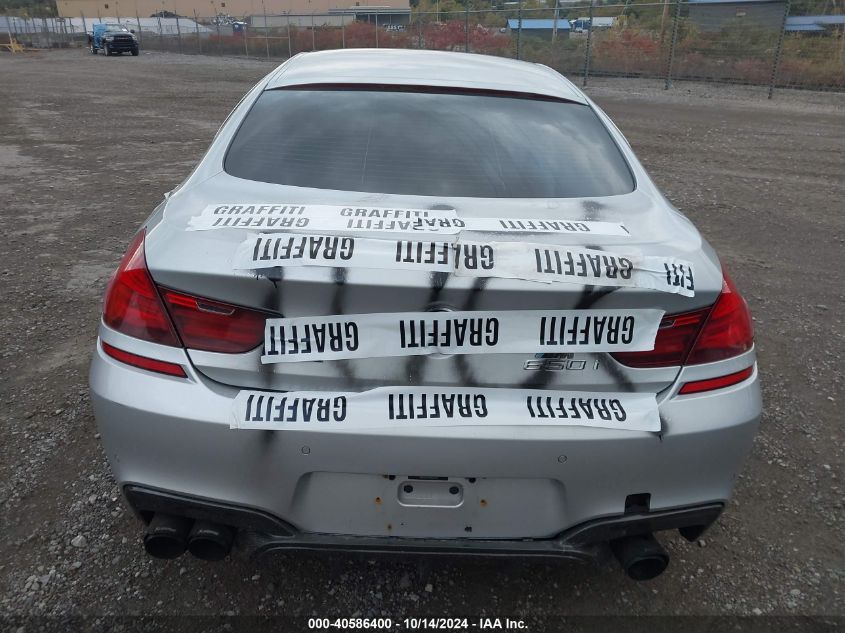 2013 BMW 650 Xi VIN: WBA6B4C58DDG67593 Lot: 40586400