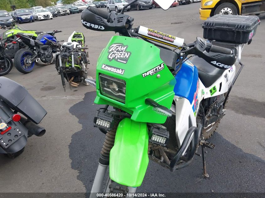 2006 Kawasaki Kl650 A VIN: JKAKLEA166DA22684 Lot: 40586420