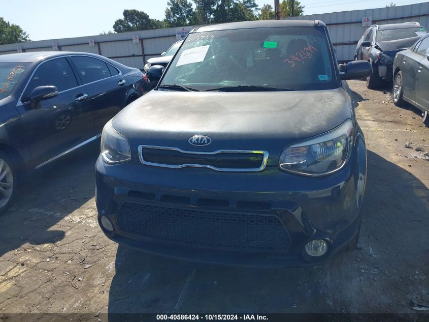 2016 Kia Soul + VIN: KNDJP3A56G7342694 Lot: 40586424