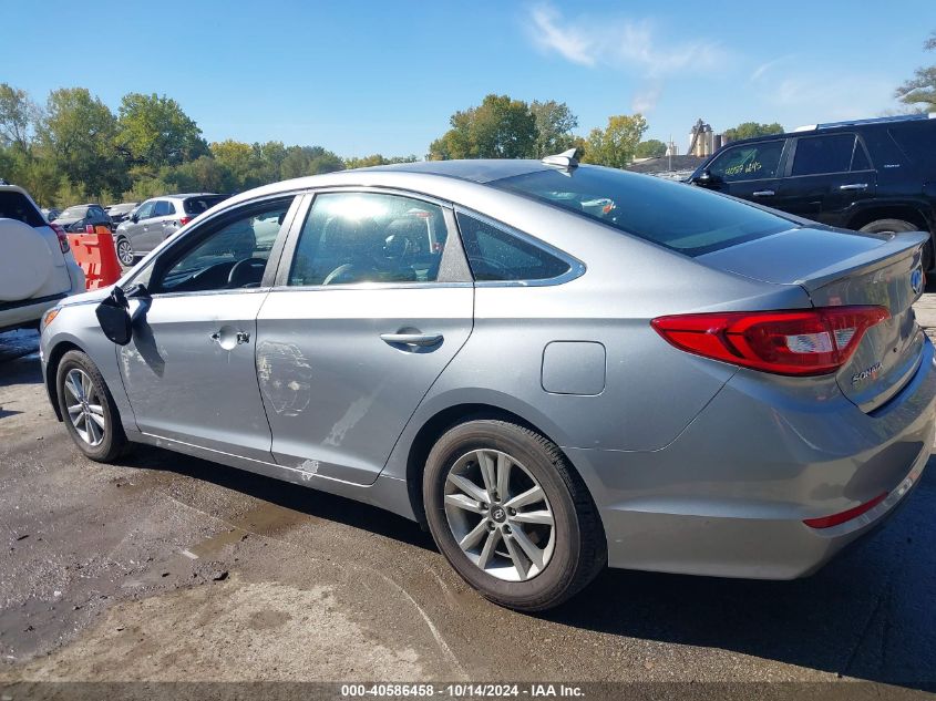 2015 Hyundai Sonata Se VIN: 5NPE24AF7FH005962 Lot: 40586458