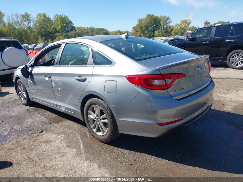 2015 HYUNDAI SONATA SE - 5NPE24AF7FH005962