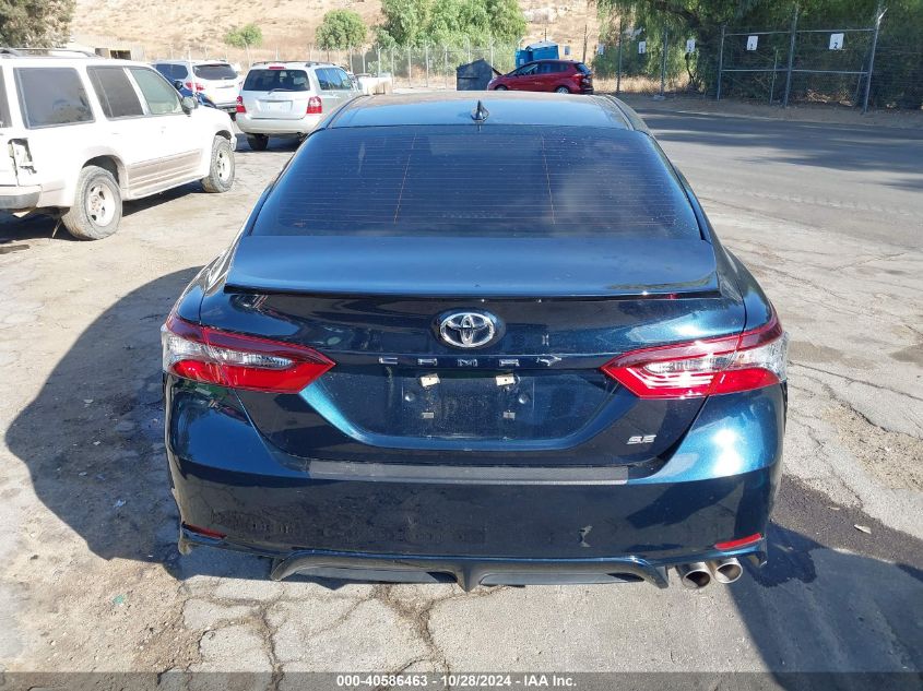 2021 Toyota Camry Se/Se Night Shade VIN: 4T1G11AK9MU407293 Lot: 40586463