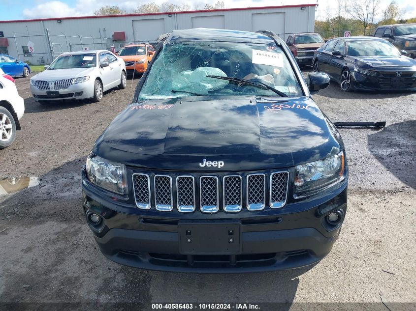 2017 Jeep Compass Latitude 4X4 VIN: 1C4NJDEB9HD191829 Lot: 40586483