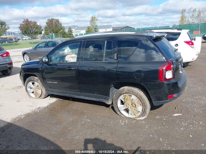 2017 Jeep Compass Latitude 4X4 VIN: 1C4NJDEB9HD191829 Lot: 40586483