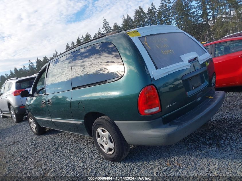 1999 Dodge Grand Caravan VIN: 2B4GP24G1XR414821 Lot: 40586484